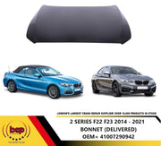 BMW 2 SEIRES F22 F23 2012 - 2021 BONNET HOOD PANEL FREE DELVIERY
