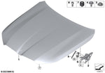 Load image into Gallery viewer, BMW 5 SERIES G60 2024 ONWARDS BONNET HOOD PRIMED ALUMINIUM NEW 41619633618