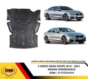 BMW 4 SERIES GRAN COUPE F36 2014 – 2021 ENGINE UNDERTRAY COVER UNDERBONNET SCREEN