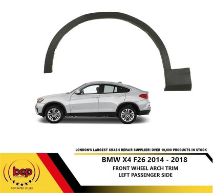 BMW X4 F26 2014 - 2018 FRONT WING TRIM ARCH MOULDING LEFT PASSENGER SIDE NEARSIDE