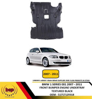 BMW 1 SERIES E81 2007-2011 FRONT BUMPER ENGINE UNDERTRAY UNDERCOVER GUARD SHEILD