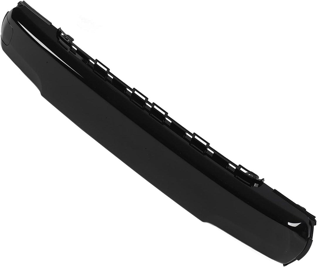 BMW MINI COOPER F55 F56 F57 GLOSS BLACK FRONT NUMBER PLATE COVER MOULDING