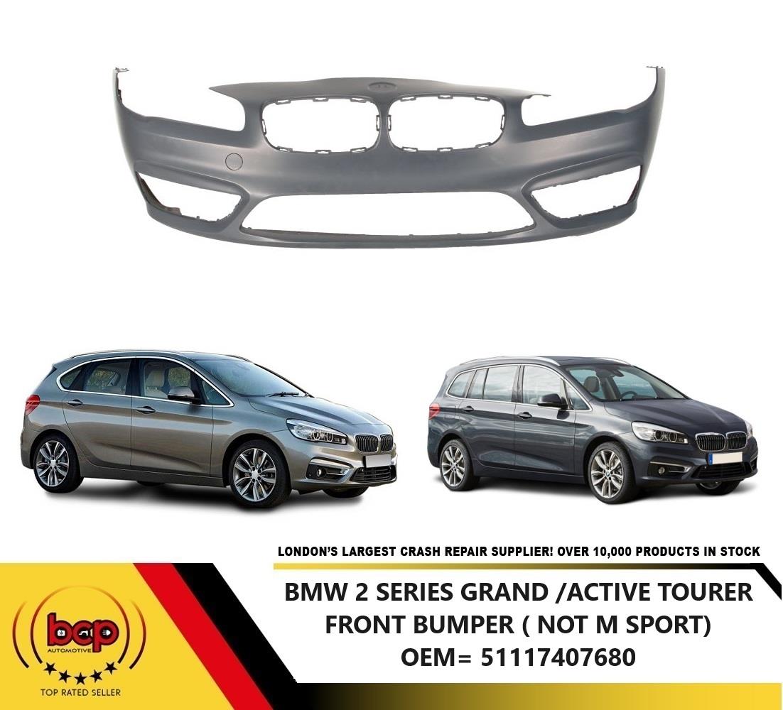 BMW 2 SERIES ACTIVE GRAND TOURER F45 F46 2014 – 2018 FRONT BUMPER NO SENSOR HOLE