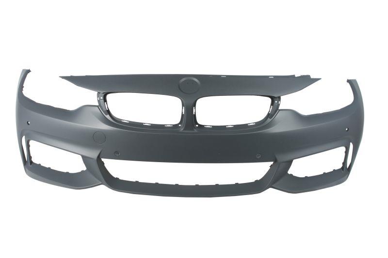 BMW 4 SERIES GRAN COUPE F36 2014-2021 FRONT BUMPER PRIMED M SPORT WITH PDC HOLES
