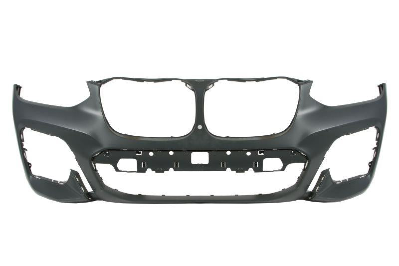 BMW X3 G01 M SPORT 2017 - 2021 FRONT BUMPER PRIMED PARK ASSIST AND CAMERA HOLE