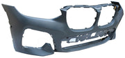 BMW X3 G01 2017 - 2021 FRONT BUMPER PRIMED WITH 2 PARKING SENSOR HOLES M SPORT