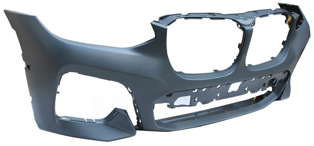 BMW X4 G02 2018 - 2021 FRONT BUMPER PRIMED WITH 2 PARKING SENSOR HOLES M SPORT