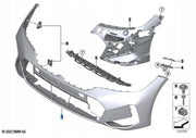 BMW 3 SERIES G20 G21 2022 ON FRONT BUMPER PRIMED WITH 2 PDC HOLES M SPORT ONLY