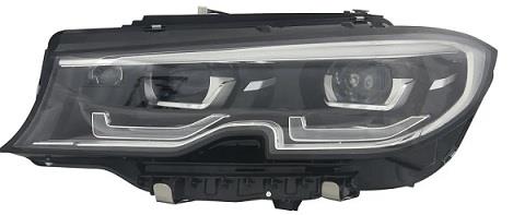 BMW 3 SERIES G20 2019 - 2023 HEADLIGHT FULL LED BLACK PASSENGER SIDE LEFT