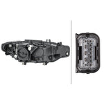 Load image into Gallery viewer, BMW 3 SERIES F30 F31 2015 - 2019 HALOGEN HEADLIGHT LED DRL PASSENGER LEFT HELLA
