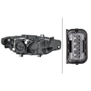 BMW 3 SERIES F30 F31 2015 - 2019 HALOGEN HEADLIGHT LED DRL DRIVER RIGHT HELLA