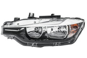 BMW 3 SERIES F30 F31 2015 - 2019 HALOGEN HEADLIGHT LED DRL PASSENGER LEFT HELLA
