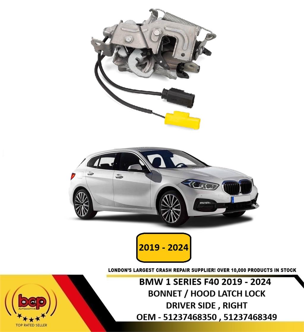 BMW 1 SERIES F40 2019 – 2024 BONNET HOOD LOCK LATCH DRIVER SIDE RIGHT