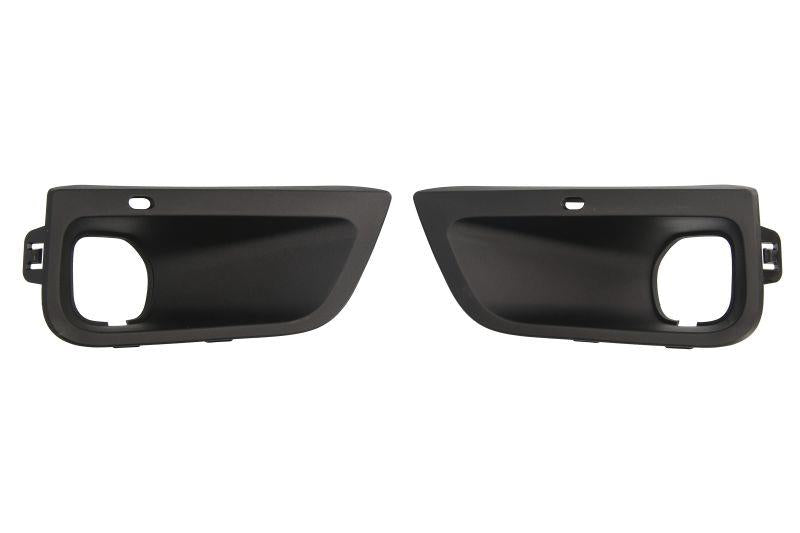 FIAT DOBLO 2022 - 2024 FRONT BUMPER LOWER GRILLES COVER WITH FOG HOLES PAIR SET