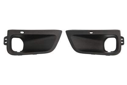 FIAT DOBLO 2022 - 2024 FRONT BUMPER LOWER GRILLES COVER WITH FOG HOLES PAIR SET