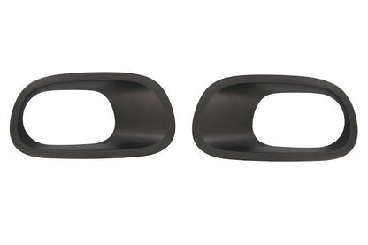 CITROEN C3 2017 – 2020 FRONT BUMPER GRILLE SET BLACK WITH FOG HOLE LEFT & RIGHT