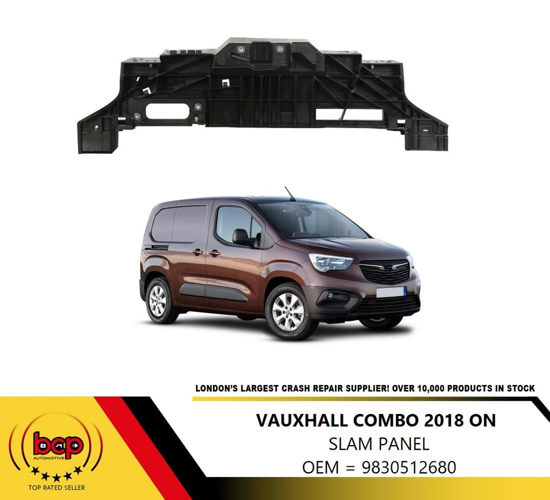 VAUXHALL COMBO 2018 ON BONNET SLAM PANEL CATCH HOLDER FRONT PANEL 9830512680