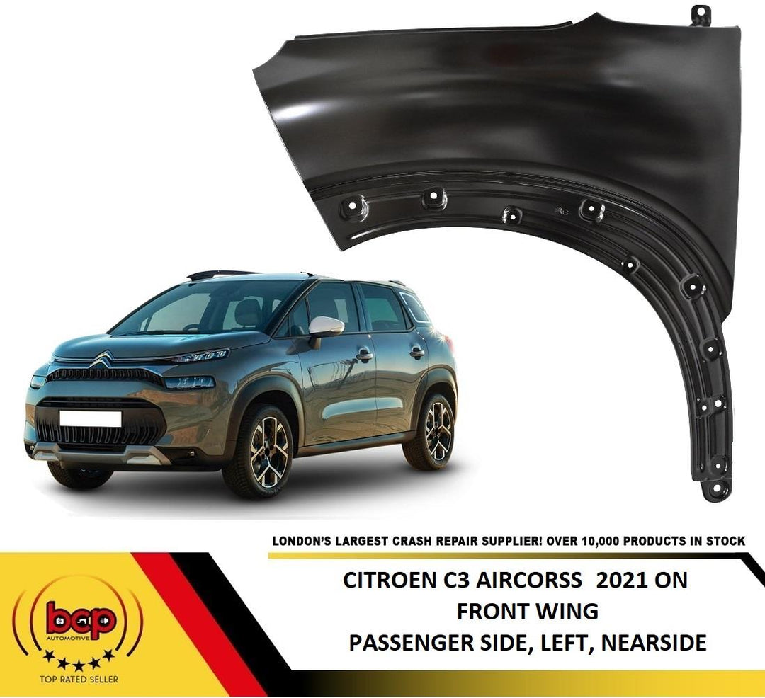 CITROEN C3 AIRCROSS 2021 ONWARDS FRONT WING FENDER LEFT NEARSIDE PASSENGER SIDE