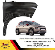 CITROEN C3 AIRCROSS 2017 - 2020 FRONT WING FENDER RIGHT DRIVERS SIDE OFFSIDE