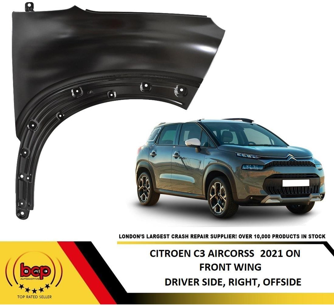 CITROEN C3 AIRCROSS 2021 ONWARDS FRONT WING FENDER RIGHT DRIVERS SIDE OFFSIDE