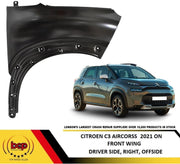 CITROEN C3 AIRCROSS 2021 ONWARDS FRONT WING FENDER RIGHT DRIVERS SIDE OFFSIDE