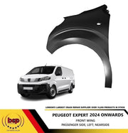 TOYOTA PROACE 2016 2017 2018 2019 2020 2021 2022 FRONT WING LEFT PASSENGER SIDE