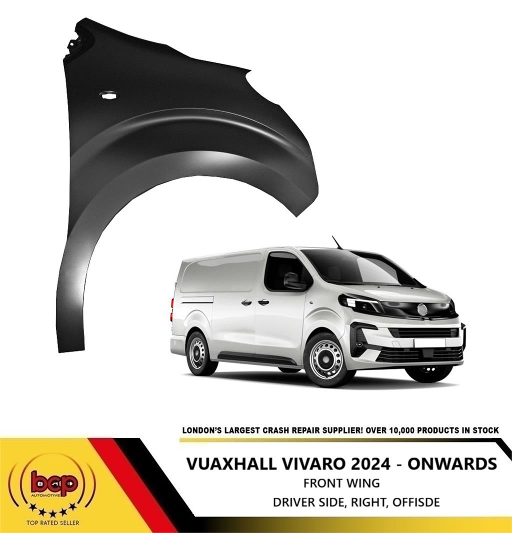 TOYOTA PROACE 2016 2017 2018 2019 2020 2021 2022 FRONT WING RIGHT DRIVERS SIDE