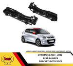 Load image into Gallery viewer, CITROEN C1 2014 - 2022 REAR BUMPER BRACKET HOLDER MOUTING PAIR LEFT &amp; RIGHT
