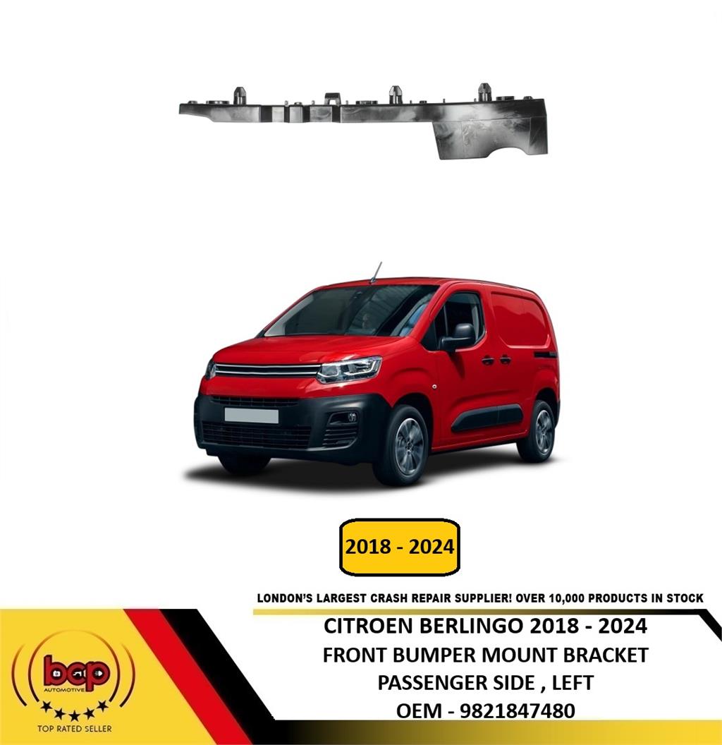 CITROEN BERLINGO 2018 – 2024 FRONT BUMPER MOUNT TO WING BRACKET PASSENGERS LEFT