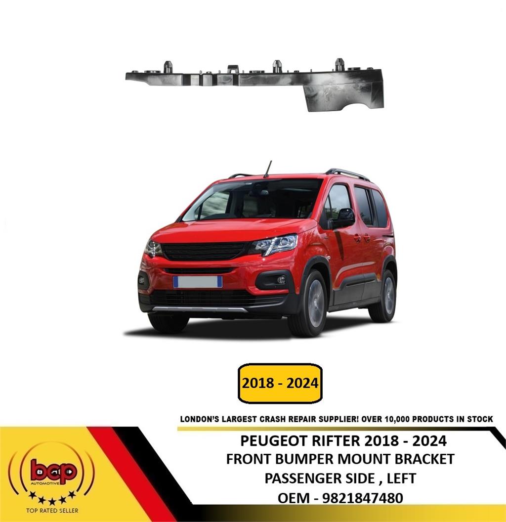 PEUGEOT RIFTER 2018 – 2024 FRONT BUMPER MOUNT TO WING BRACKET PASSENGERS LEFT