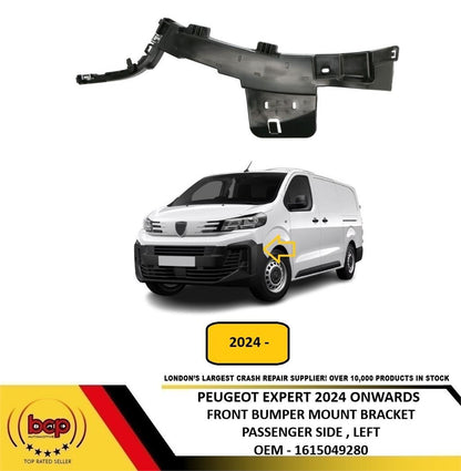 PEUGEOT EXPERT 2024 ONWARDS FRONT BUMPER MOUNTING BRACKET PASSENGER SIDE LEFT