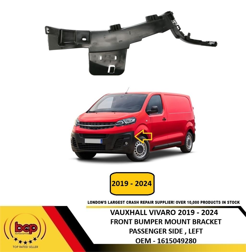 VAUXHALL VIVARO 2019 - 2024 FRONT BUMPER MOUNTING BRACKET PASSENGER SIDE LEFT