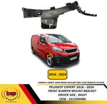 Load image into Gallery viewer, PEUGEOT EXPERT 2016 - 2024 FRONT BUMPER MOUNTING BRACKET DRIVER SIDE RIGHT
