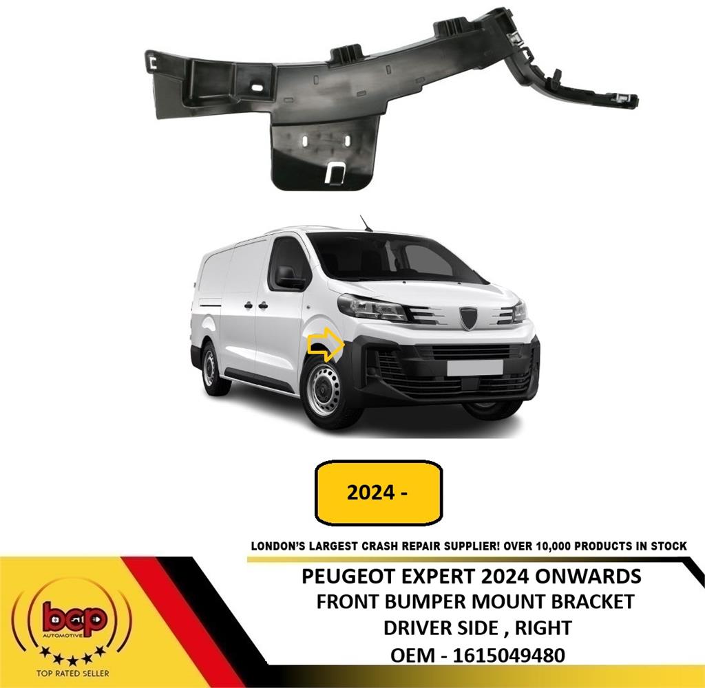 PEUGEOT EXPERT 2024 ONWARDS FRONT BUMPER MOUNTING BRACKET DRIVER SIDE RIGHT