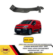 CITROEN BERLINGO 2018 - 2024 FRONT HEADLIGHT UPPER MOUNT BRACKET PASSENGER LEFT
