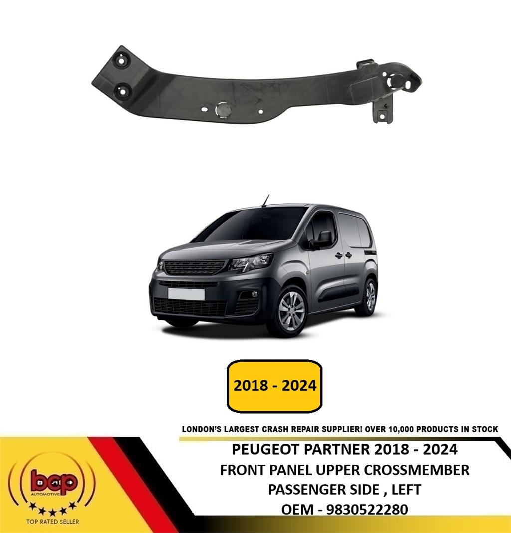 PEUGEOT PARTNER 2018 - 2024 FRONT HEADLIGHT UPPER MOUNT BRACKET PASSENGER LEFT