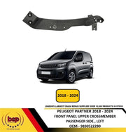 PEUGEOT PARTNER 2018 - 2024 FRONT HEADLIGHT UPPER MOUNT BRACKET PASSENGER LEFT