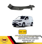 TOYOTA PROACE CITY 2020 -2024 FRONT HEADLIGHT UPPER MOUNT BRACKET PASSENGER LEFT