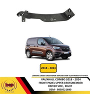 VAUXHALL COMBO 2018 - 2024 FRONT HEADLIGHT UPPER MOUNT BRACKET DRIVER RIGHT
