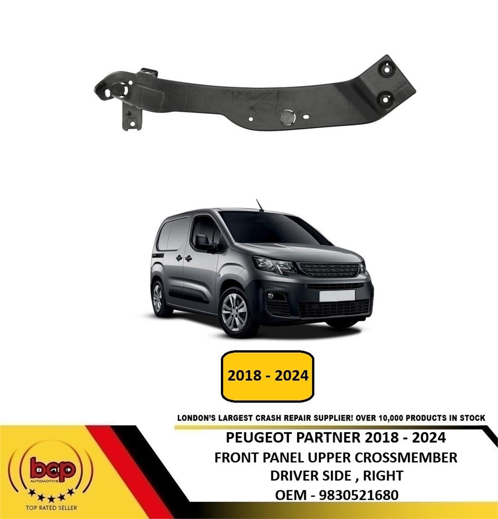 PEUGEOT PARTNER 2018 - 2024 FRONT HEADLIGHT UPPER MOUNT BRACKET DRIVER RIGHT
