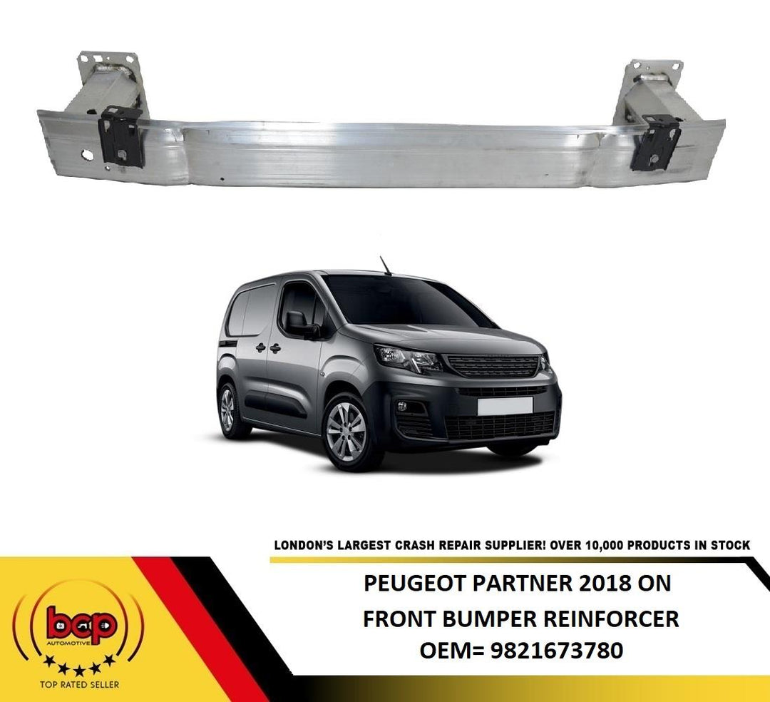 PEUGEOT PARTNER 2018 ON FRONT BUMPER REINFORCEMENT CARRIER BAR BEAM IMPACT BAR