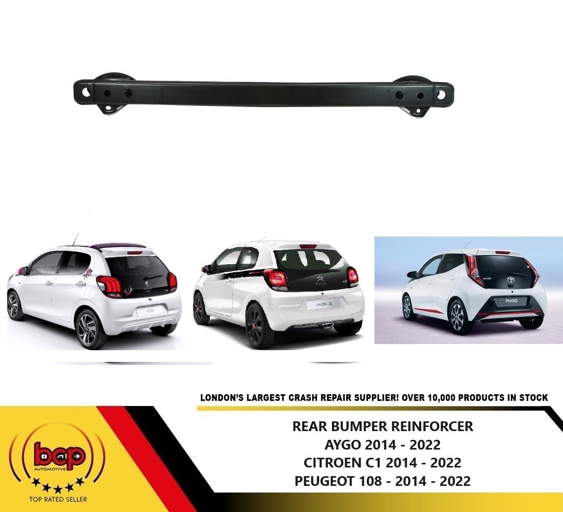 PEUGEOT 108 2014 - 2022 REAR BUMPER REINFORCEMENT BAR CRASH BEAM 520230H020