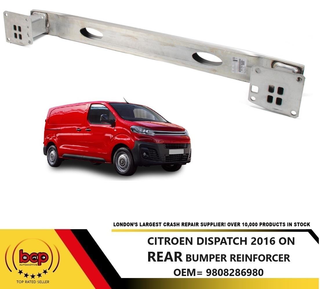 CITROEN DISPATCH 2016 ON REAR BUMPER REINFORCEMENT CRASH BAR CARRIER HOLDER