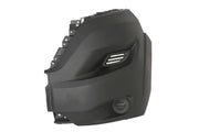 PEUGEOT BOXER 2017 ON FRONT BUMPER CORNER END CAP LEFT PASENGERS TEXTURED BLACK