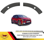 CITROEN C3 2020 ONWARDS FRONT BUMPER ARCH TRIM MOUDLING LEFT & RIGHT PDC HOLE