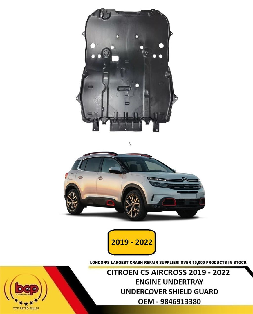 CITROEN C5 AIRCROSS 2019 - 2022 ENGINE UNDERTRAY UNDERCOVER SHIELD GUARD NEW