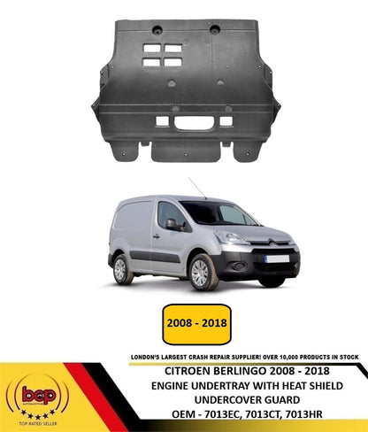 CITROEN BERLINGO 2008 - 2018 ENGINE UNDERTRAY UNDERCOVER 7013EC,7013CT,7013HR