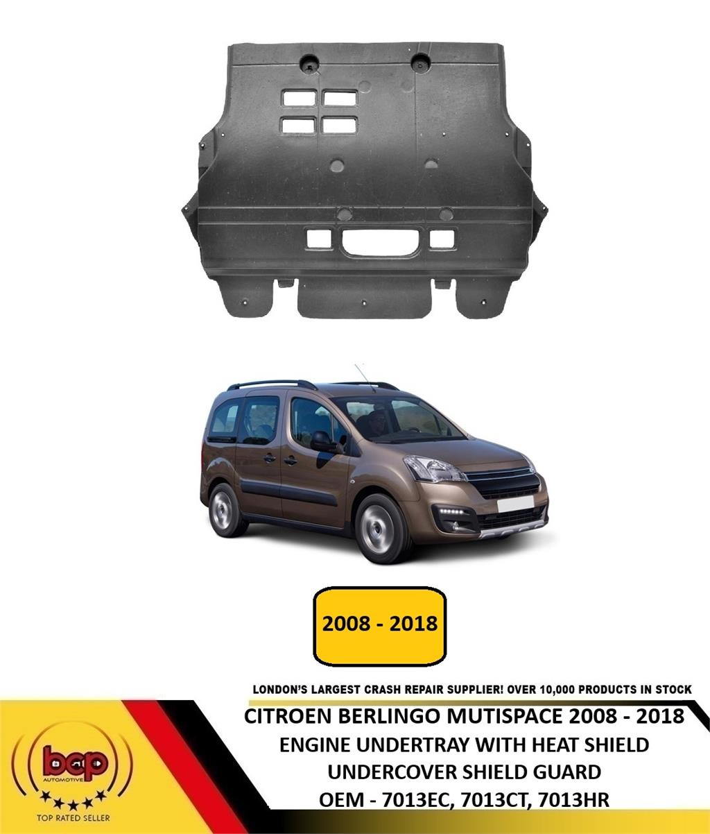 CITROEN BERLINGO MUTISPACE 2008 - 2018 ENGINE UNDERTRAY UNDERCOVER SHIELD