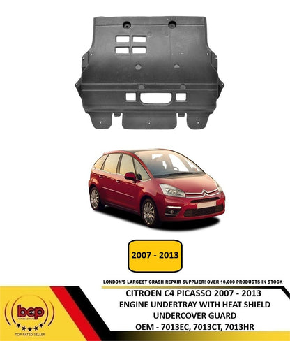 CITROEN C4 PICASSO 2007- 2018 ENGINE UNDERTRAY UNDERCOVER GUARD 7013EC,7013CT,7013HR