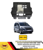 Load image into Gallery viewer, PEUGEOT PARTNER TEPEE 2008 - 2018 ENGINE UNDERTRAY UNDERCOVER WITH HEAT SHIELD
